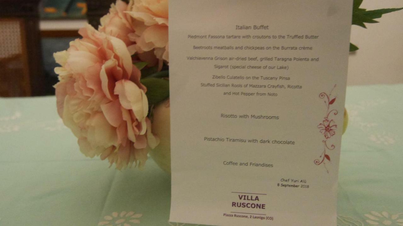 Villa Ruscone Lasnigo Экстерьер фото